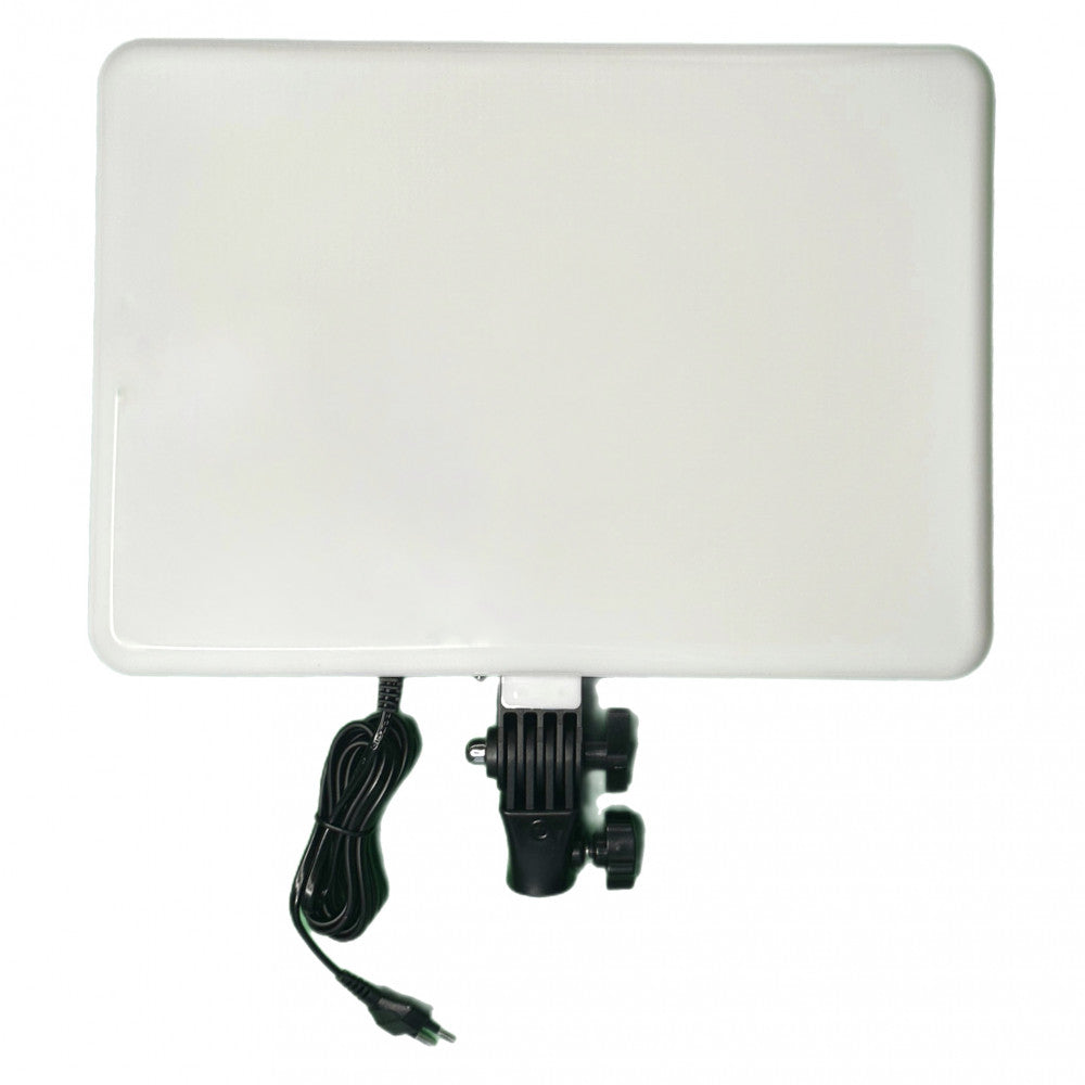 Video light lamp LED PL-36 36x25 cm 448 Lights 2700K-6500K Remote Adapter Inside