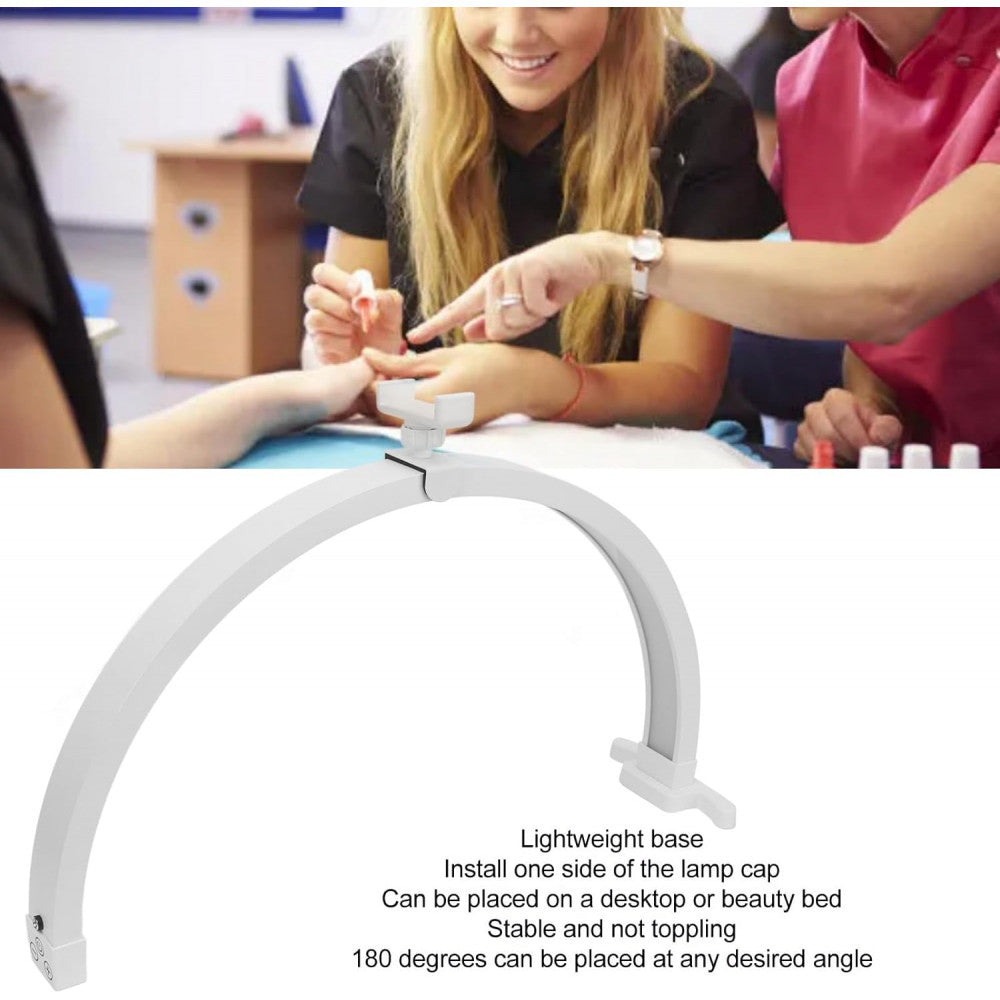 M13X 20W 3200-5600K light 208pcs crescent moon shape LED nail lamp for eyelash extension eyebrow tattoo makeup