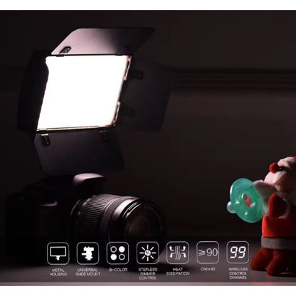 Video light lamp LED PT-15B PRO II 15Wcolor 3200-5600K/1500LM/Battery F-550/2400Mah+charger (145*95*22mm)