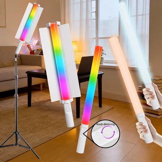 Лампа LED видео Handheld Fill Light Stick MJ-27 RGB