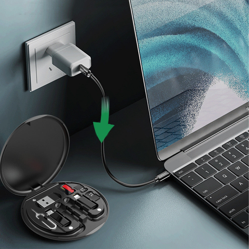 Кабель 3-в-1 (Lightning + Micro-USB + USB-C) 2 А (1 м) — Earldom ET-TC20