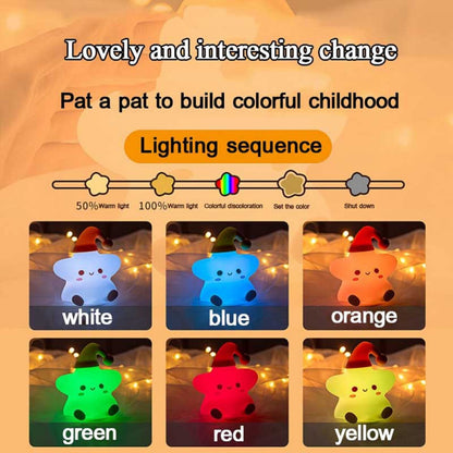 Night light Sleeping star