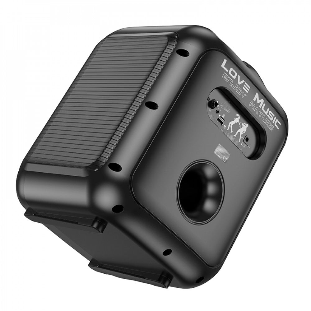 Bluetooth Speaker – Hoco HA1 Graceful – Black