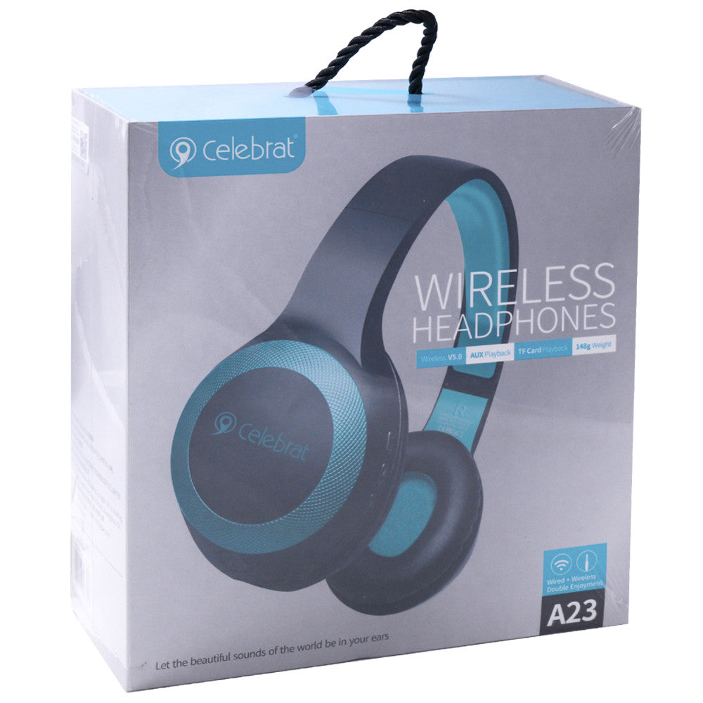 Bluetooth headphones Celebrat A23 – Black