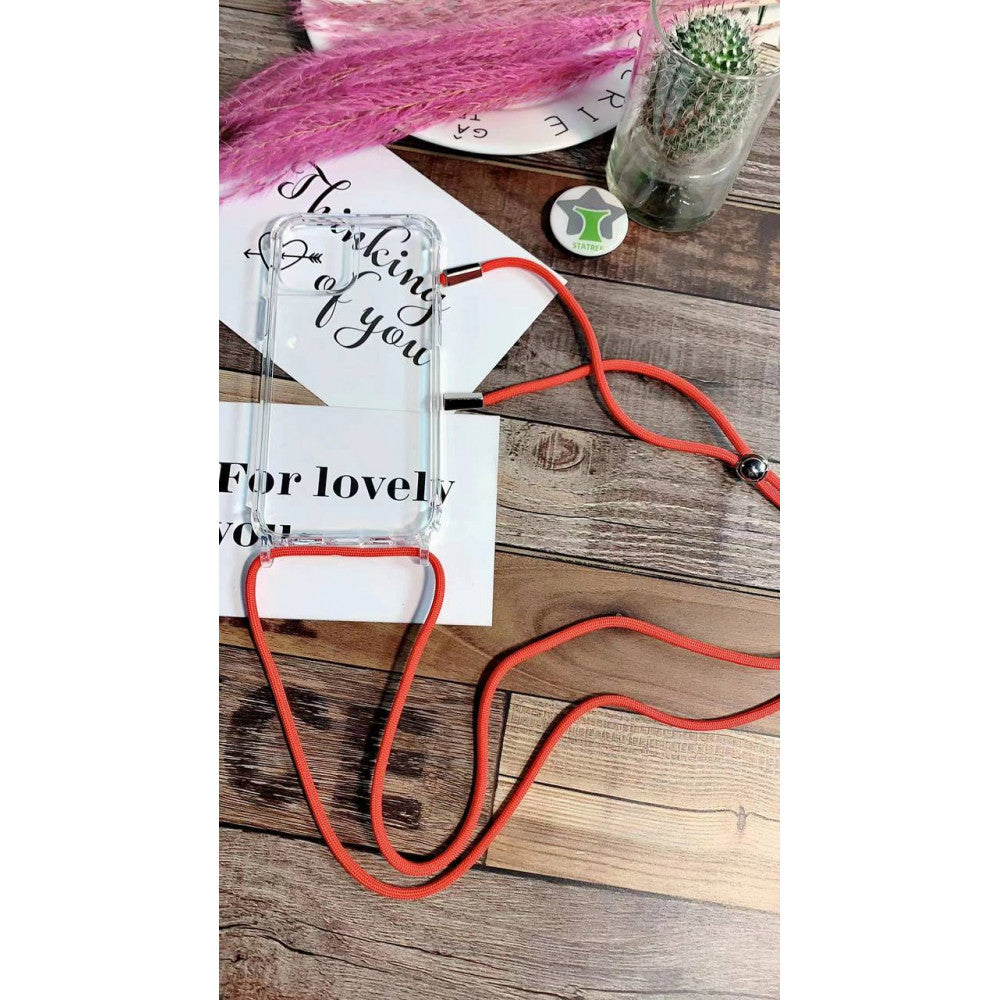 Cord TPU Case iPhone 13 6.1" - Red