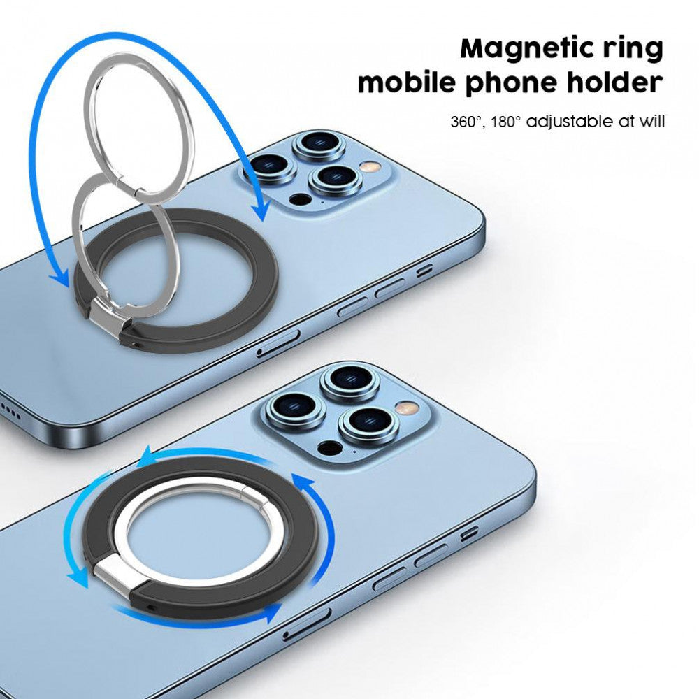 Підставка для телефону Ring With Magsafe ; Metal — Black