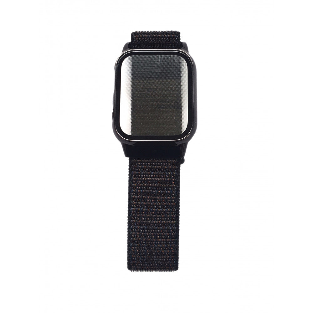 Ремінець Nylon, нейлоновий, із захисним чохлом,  Apple Watch 40 мм — Black