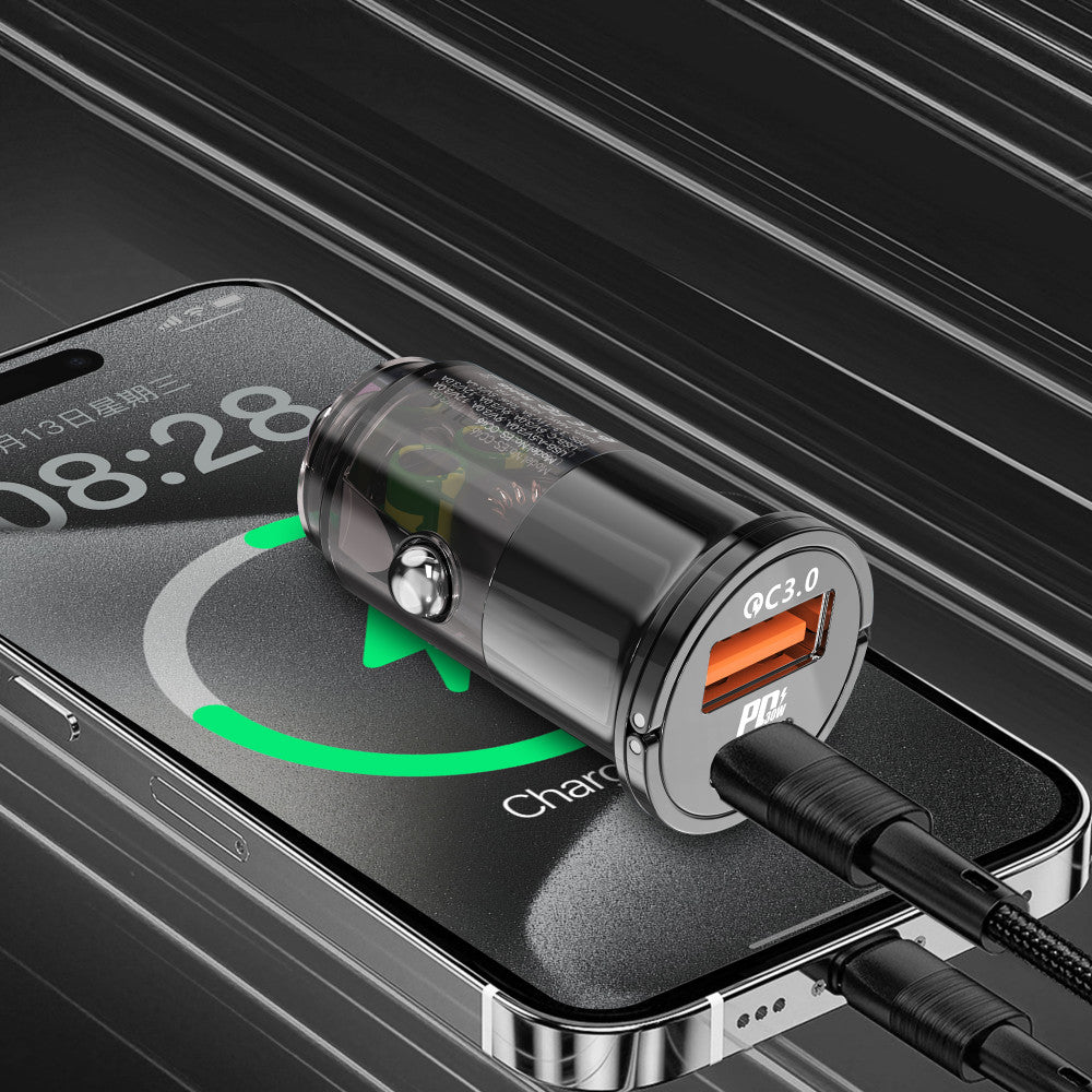 Car Charger 30W 1U 1C Earldom ES-CC46