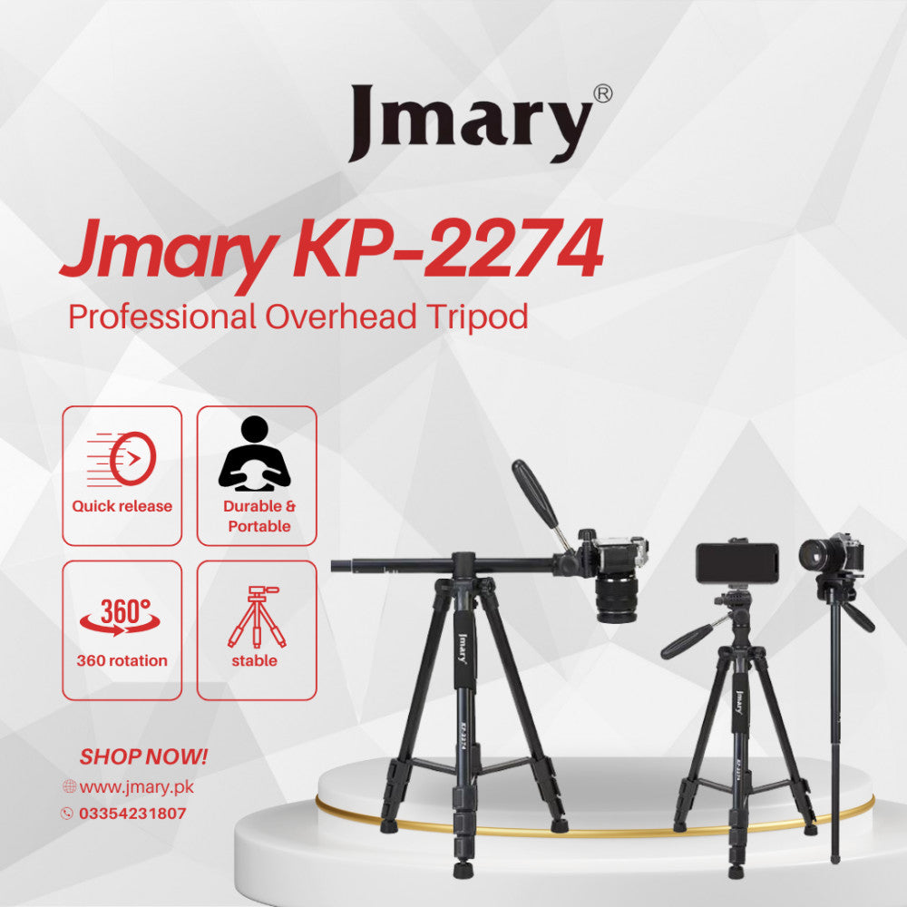 Monopod Tripod (1,67m) — Jmary KP-2274