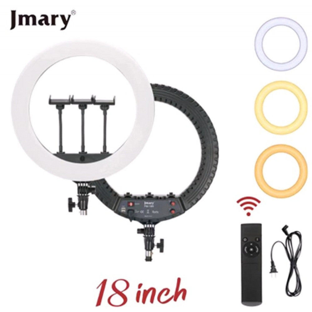 Лампа Кольцевая LED 46 cm 18"  FM-18R