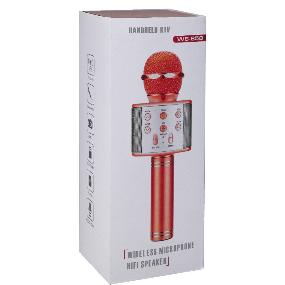 Bluetooth Karaoke - microphone – WS-858 – Black