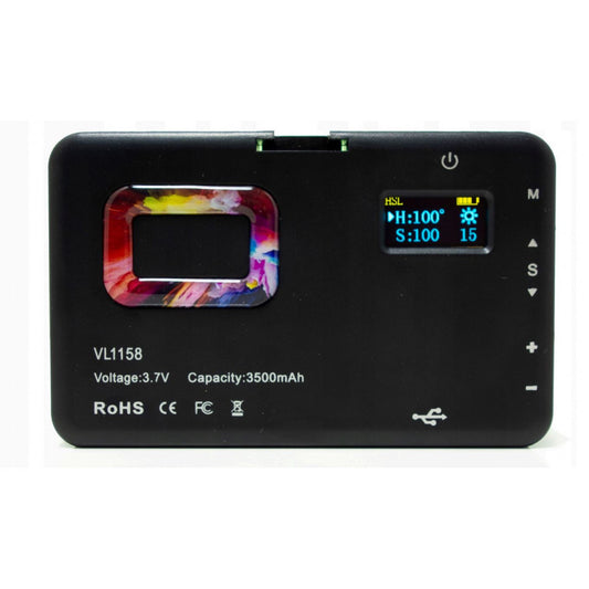 Селфи вспышка ADDWING VL-1158 RGB 8W 2700-6500K/ 2000MA