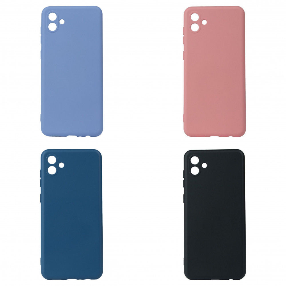 Cover Soft Touch TPU Case Samsung A04 — Black