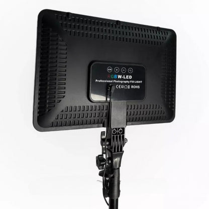 LED RGB video light lamp | PM-36 | 36x25 cm | 352 Lights | 2700K-6000K | Remote | adapter |