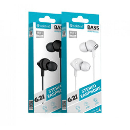 Headphones with microphone 3.5mm Celebrat G21 – Black
