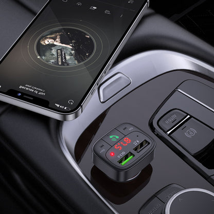 Fm Transmitter MP3 | Car Charger | 3.0A | 2U - Hoco E59