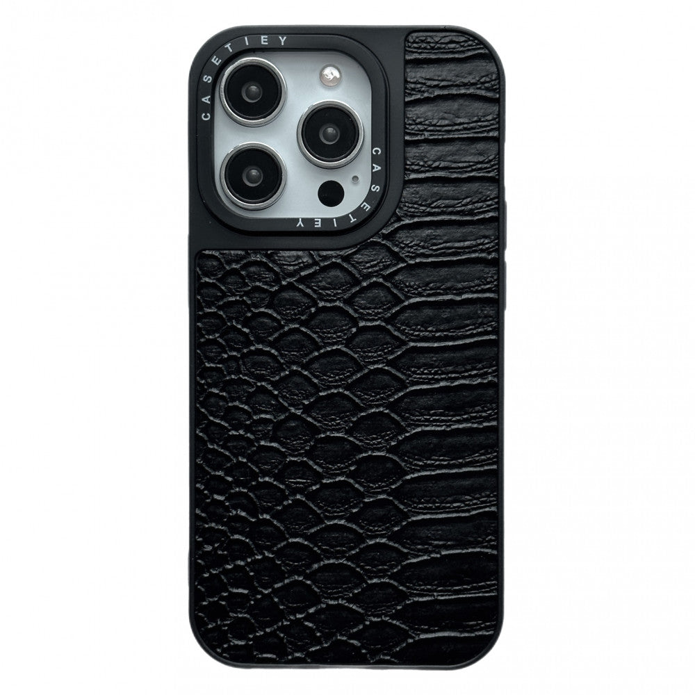 Casetify Crocodile TPU Case iPhone 14 Pro — Black