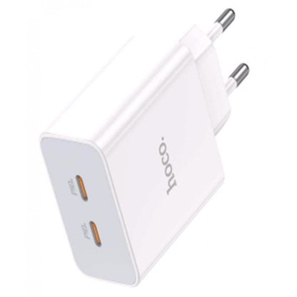 Home Charger 35W 2 PD QC3.0 Hoco C108A – White