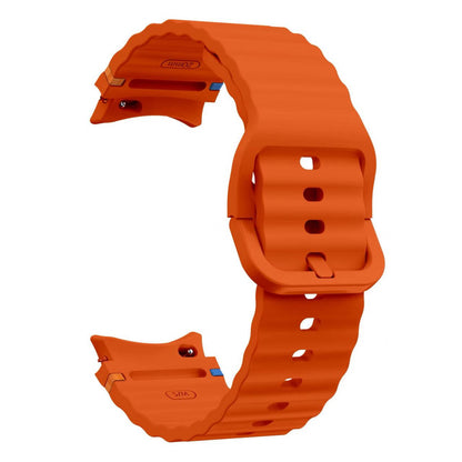 Ремешок Silicone band, силиконовый, Samsung Galaxy Watch Ultra 7/8 — Orange