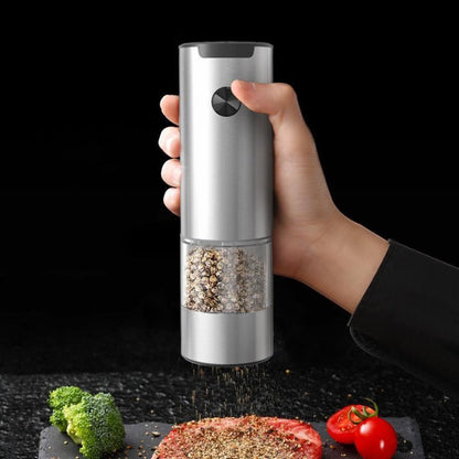Electric Spice Mill Salt And Pepper Grinder With Adjustable Coarseness KYMQ-43B-01