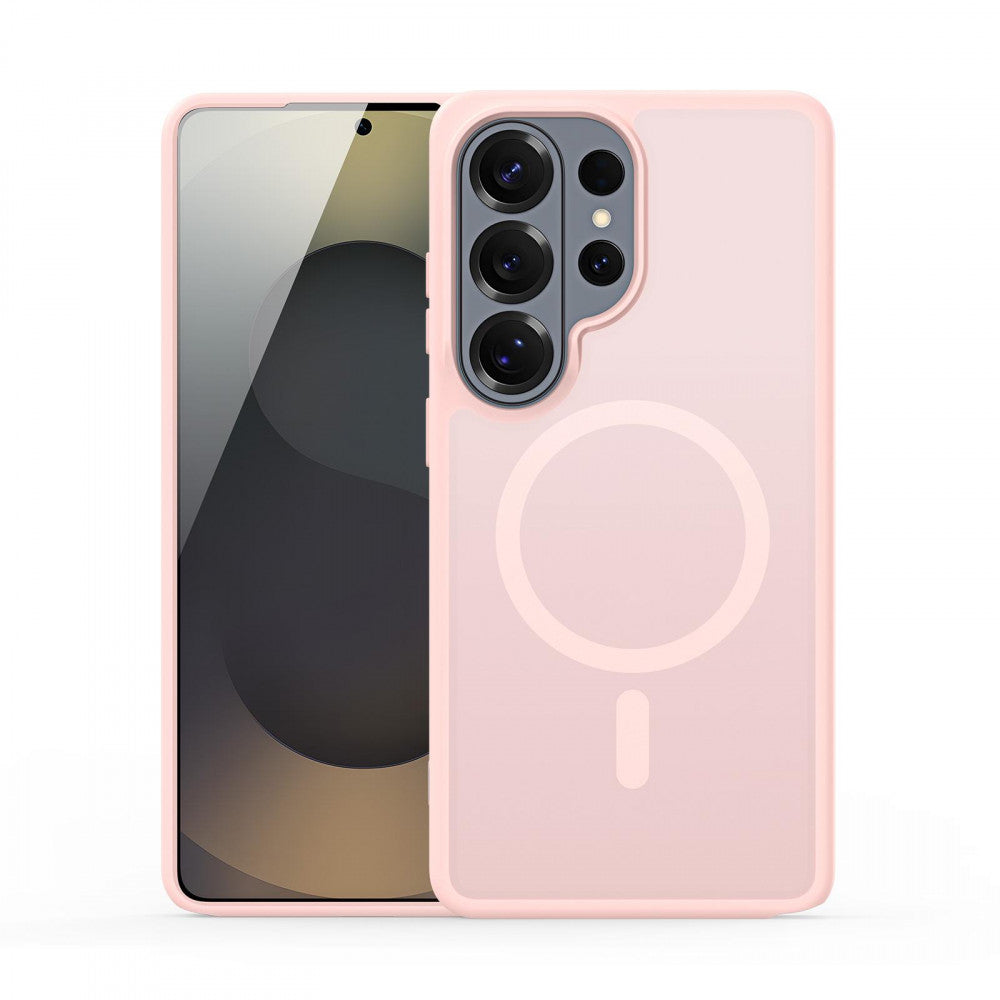 Накладка Чехлы Yind Case With Magsafe — Samsung S26  — Light Pink