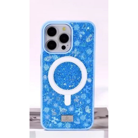 Накладка Чехлы Bling World Bobi Case With MagSafe — iPhone 17 Pro Max — Sierra Blue