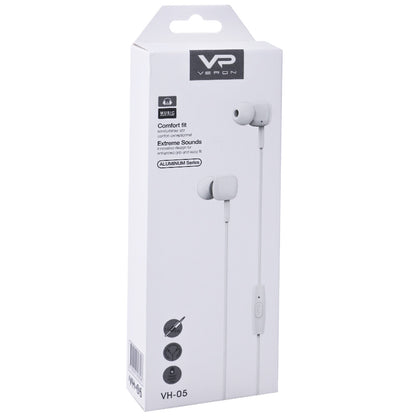 Headphones with microphone 3.5mm – Veron VH05 Soft Bass – Black