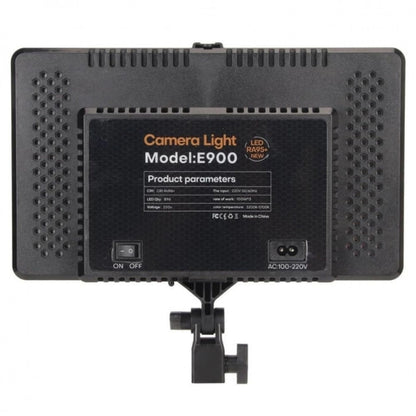 Video light lamp LED E900 with display 30x17 cm 768 Lights 3000K-6500K Remote