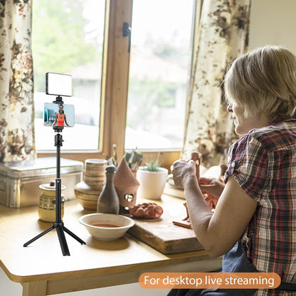 Video light lamp LED W140 RGB 8W LED 140pcs color 2500-9000K CRI95+ Battery 3100mAh