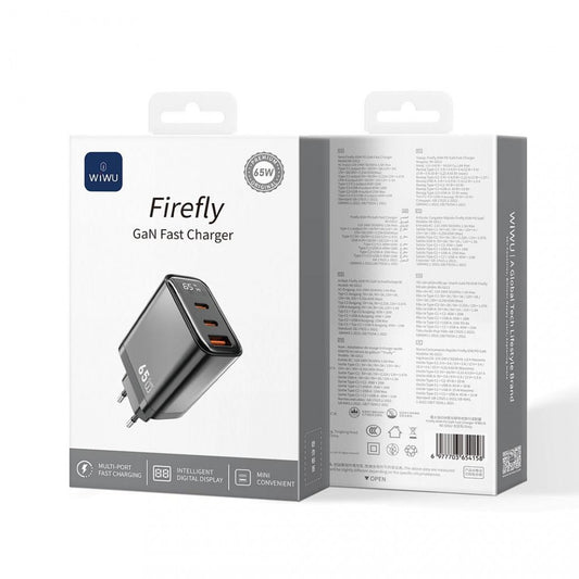 Home Charger 65W 1U 2C Wiwu Wi-G012 EU