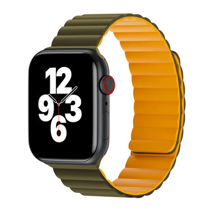 Ремінець Wiwu Wi-WB001 Apple Watch 42 44 45 49 mm — Green & Yellow