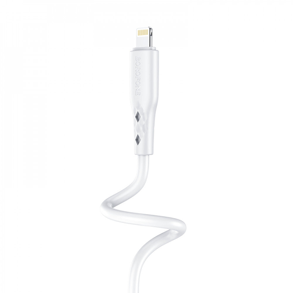 Lightning Cable 2.4A (1m) Borofone BX48 — White