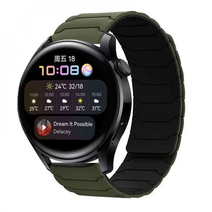 Ремінець Armor Magnetic Band Універсальний 20 mm — Army green&Black