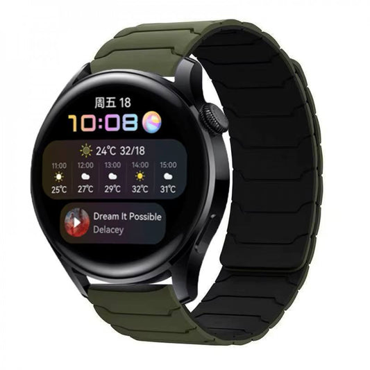 Ремінець Armor Magnetic Band Універсальний 20 mm — Army green&Black