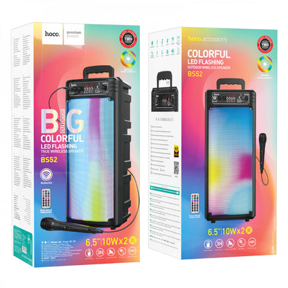 Bluetooth Speaker — Hoco BS52 Billowing — Black