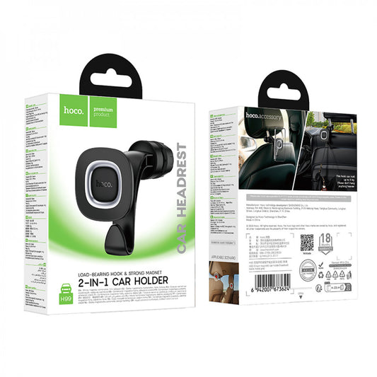 Car Holder Hoco H99 Crown magnetic car holder(headrest)