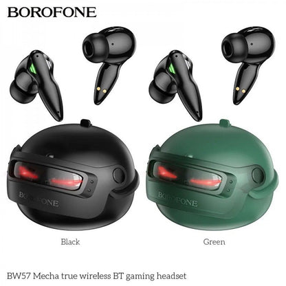 Bluetooth headset TWS Borofone BW57 Mecha – Green