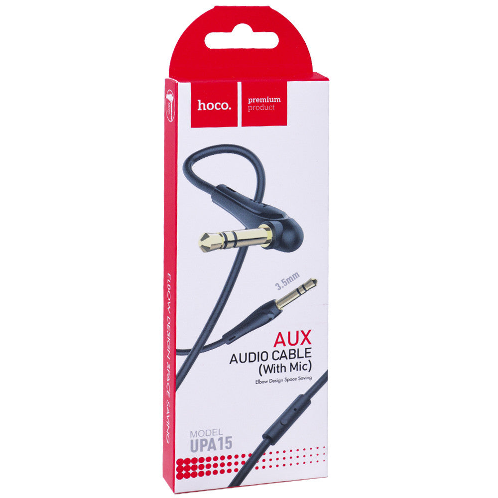 Aux Cable (1m) — Hoco UPA15 With Mic