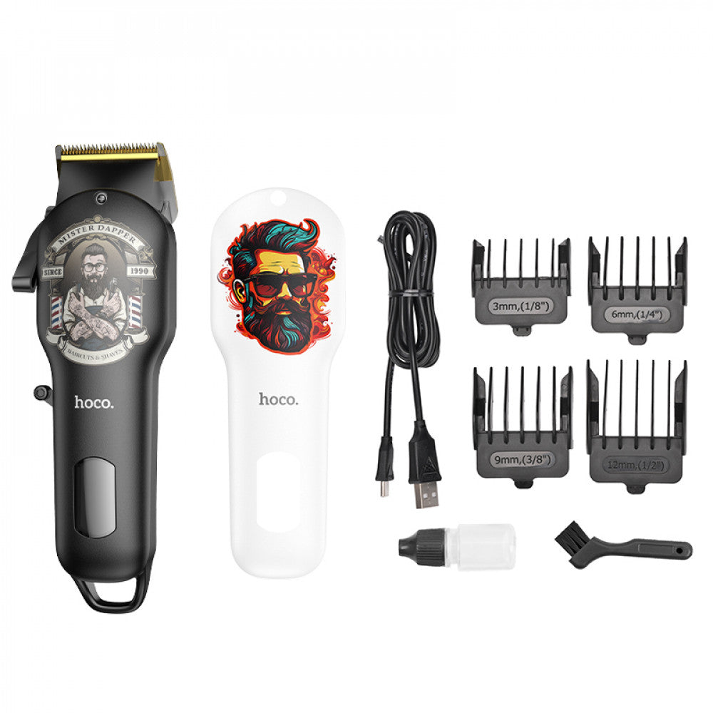 Hair Clipper - Hoco HP20 - Black