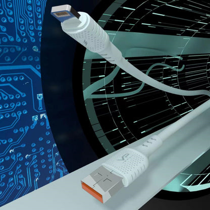 Кабель Lightning 2.4A (1m) — Veron TL03 Silicon W/P