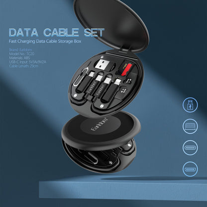 Кабель 3-в-1 (Lightning + Micro-USB + USB-C) 2 А (1 м) — Earldom ET-TC20