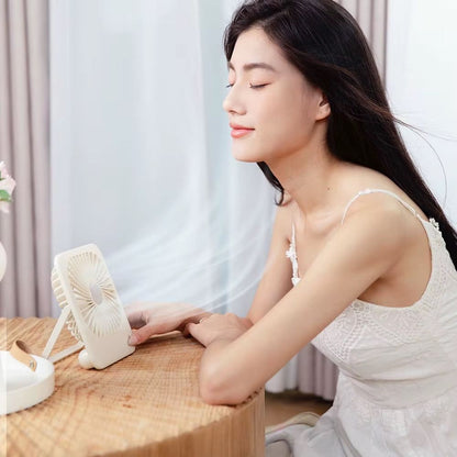 Портативный мини вентилятор L-02 -2000 mAh — Green