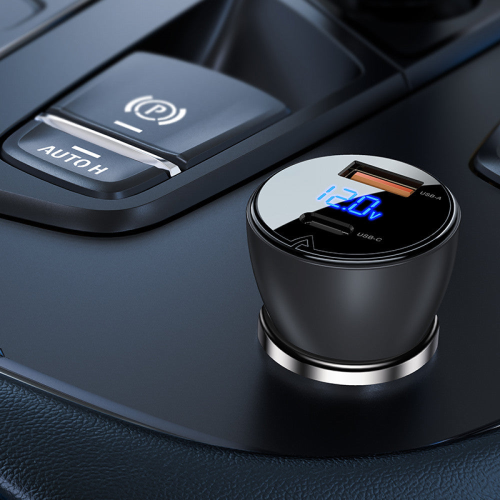 Автомобильное зарядное устройство для Acefast B6, 63 Вт, USB-A, USB-C