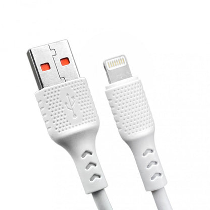 Кабель Lightning 2.4A (1m) — Veron TL03 Silicon W/P