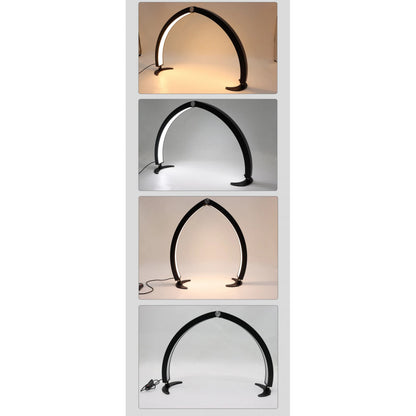 HD-M10X 40W color 3200-5600K light 320pcs crescent moon shape LED nail lamp for eyelash extension eyebrow tattoo makeup