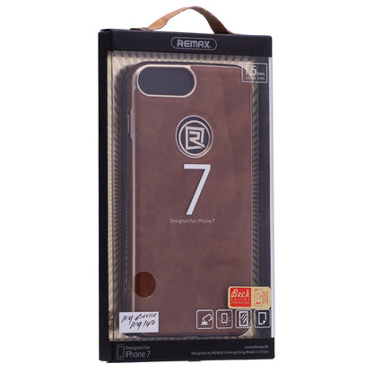 Накладка Чехлы Remax Beck Series Creative Case — iPhone 7 ; 8 — Brown