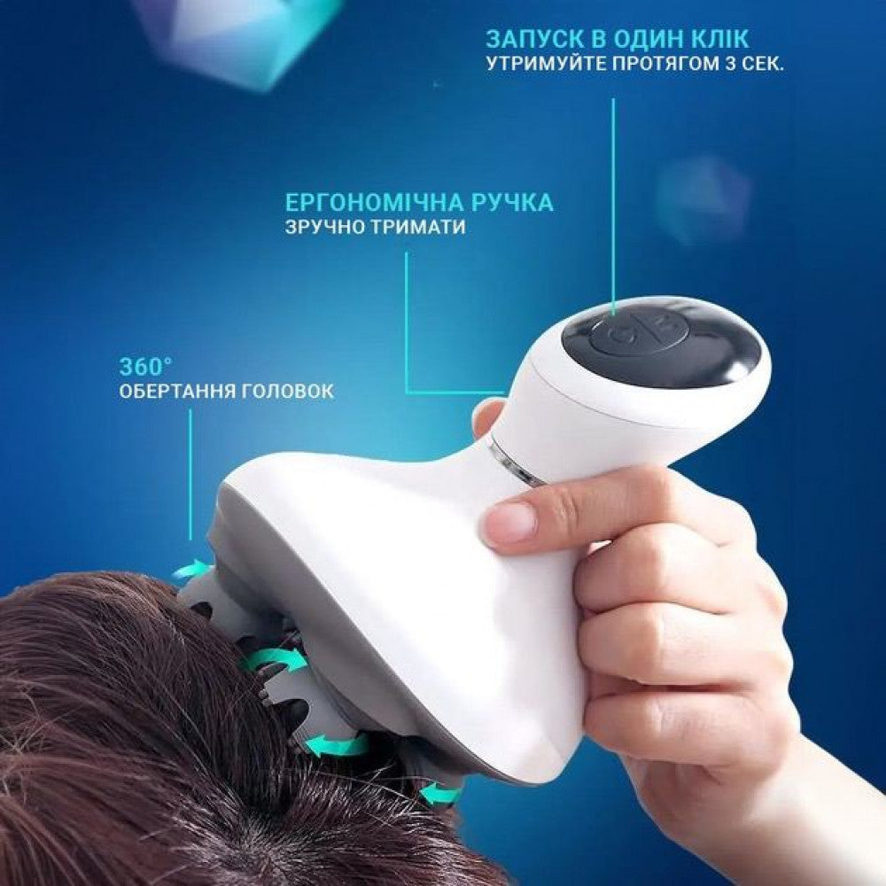 K101 Head Massager Non-Irritating Skin