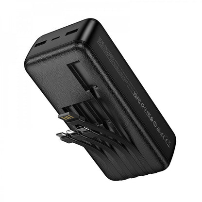 Power Bank 30000 mAh | PD20W+QC3.0 — Hoco J163B  — Black