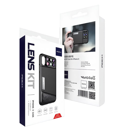 Cover Cases RPC1395 Rock Space Lens Kit Case Apple iPhone X ; Apple iPhone Xs