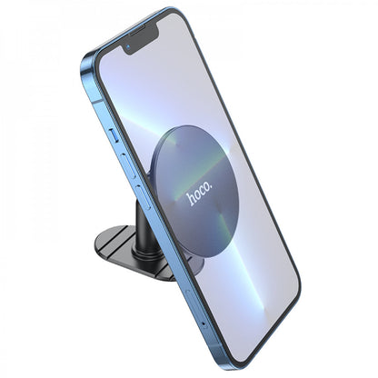 Car Holder Hoco H13 Fine jade ring magnetic (center console) – black